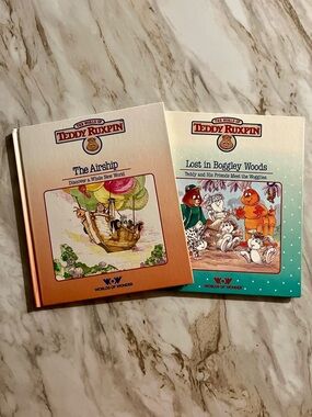 The World Of Teddy Ruxpin Books EXC